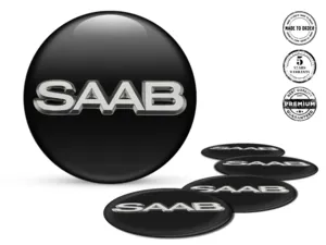 Saab Calcomanías de Rueda Precisión Onda Racing Cuántica